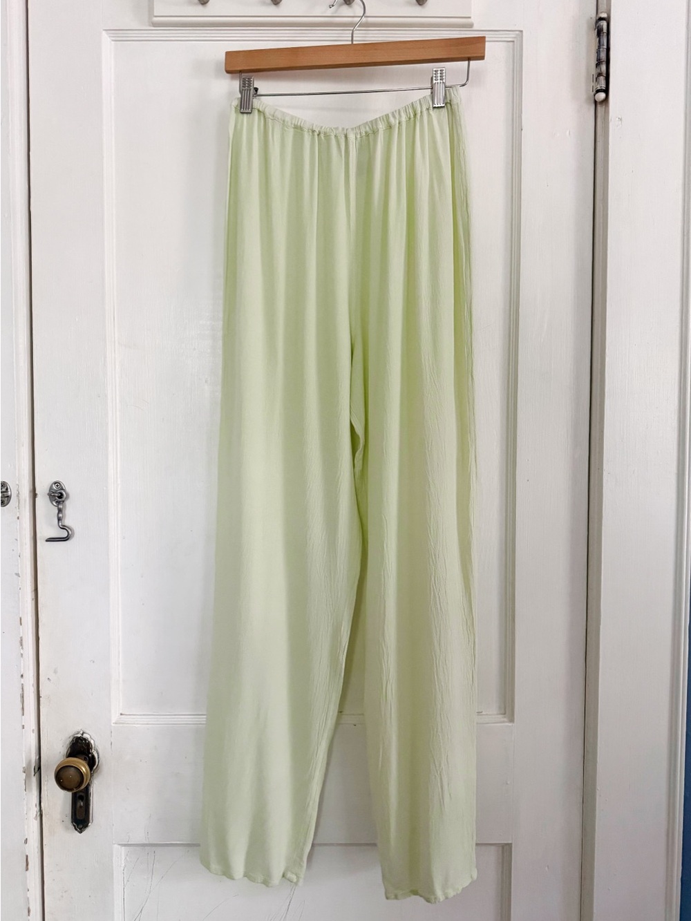 RTW Charleston Melon Green Pant Made in England